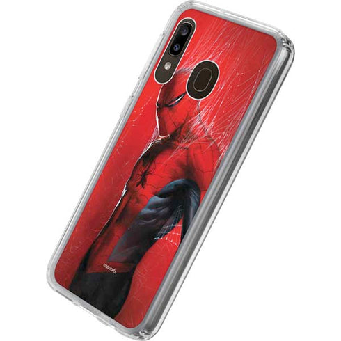 Marvel Spiderman The Amazing Spiderman Galaxy A20 Clear Case